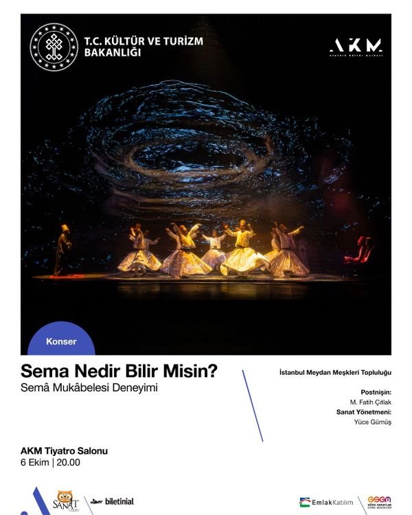 Semâ Nedir Bilir Misin? etkinlik afişi
